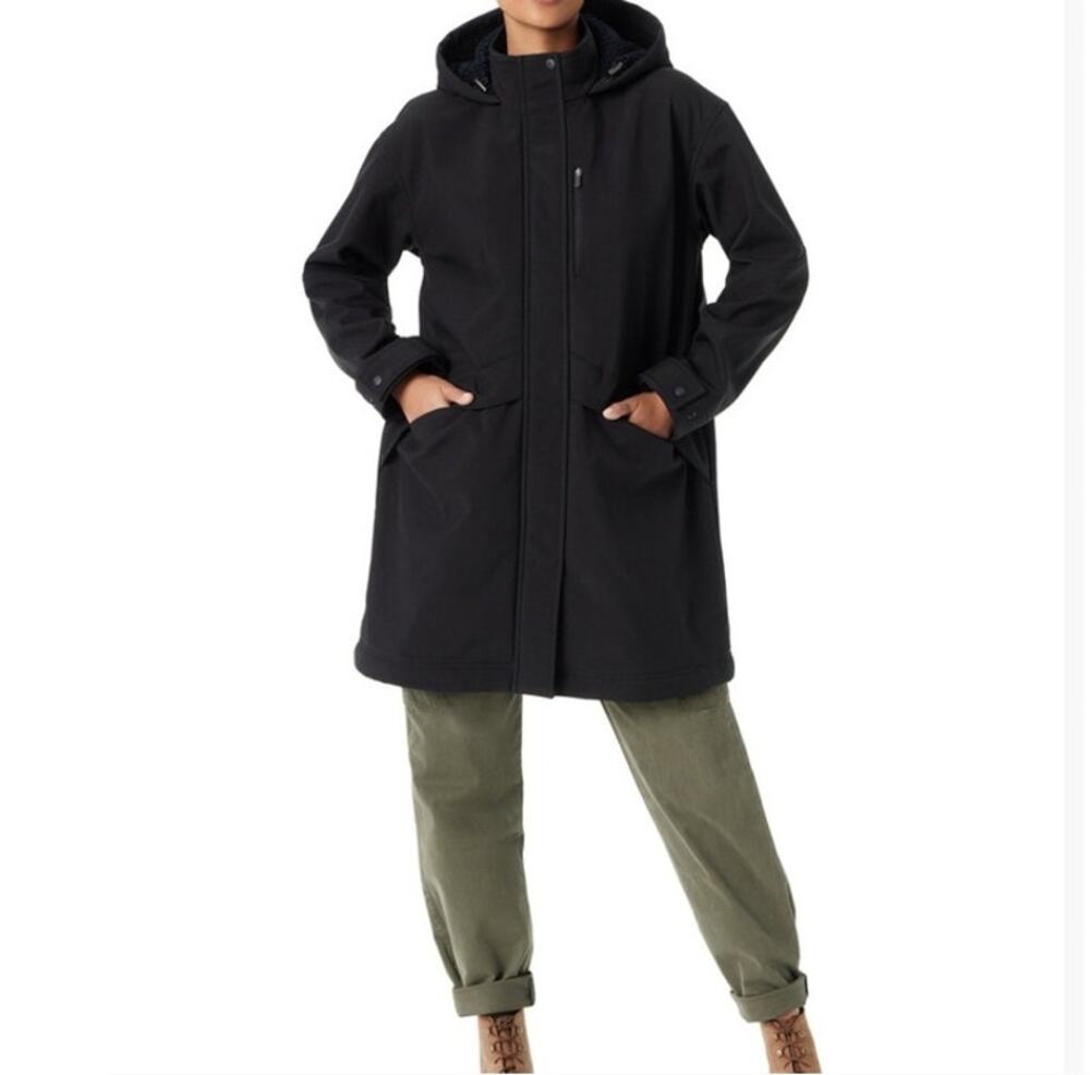 NWT Bass Outdoors Stadium Parka Coat Black XL